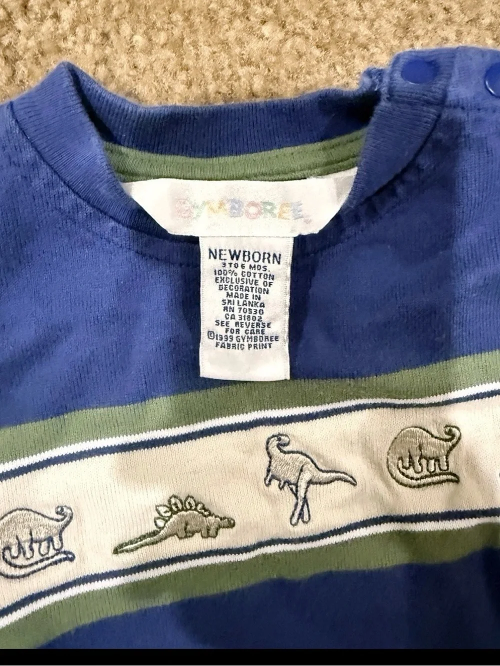 Gymboree soft royal